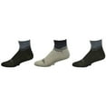 thumbnail image 3 of Sierra Socks Men's Bamboo Low Cut Seamless Toe Socks 3 Pair Pack, 3 of 8