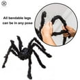 thumbnail image 4 of Luxtrada 1PCS 30 INCH Halloween Decorations Virtual Realistic Hairy Spider Kids' Party Favor Sets (Random color,Multicolor), 4 of 7
