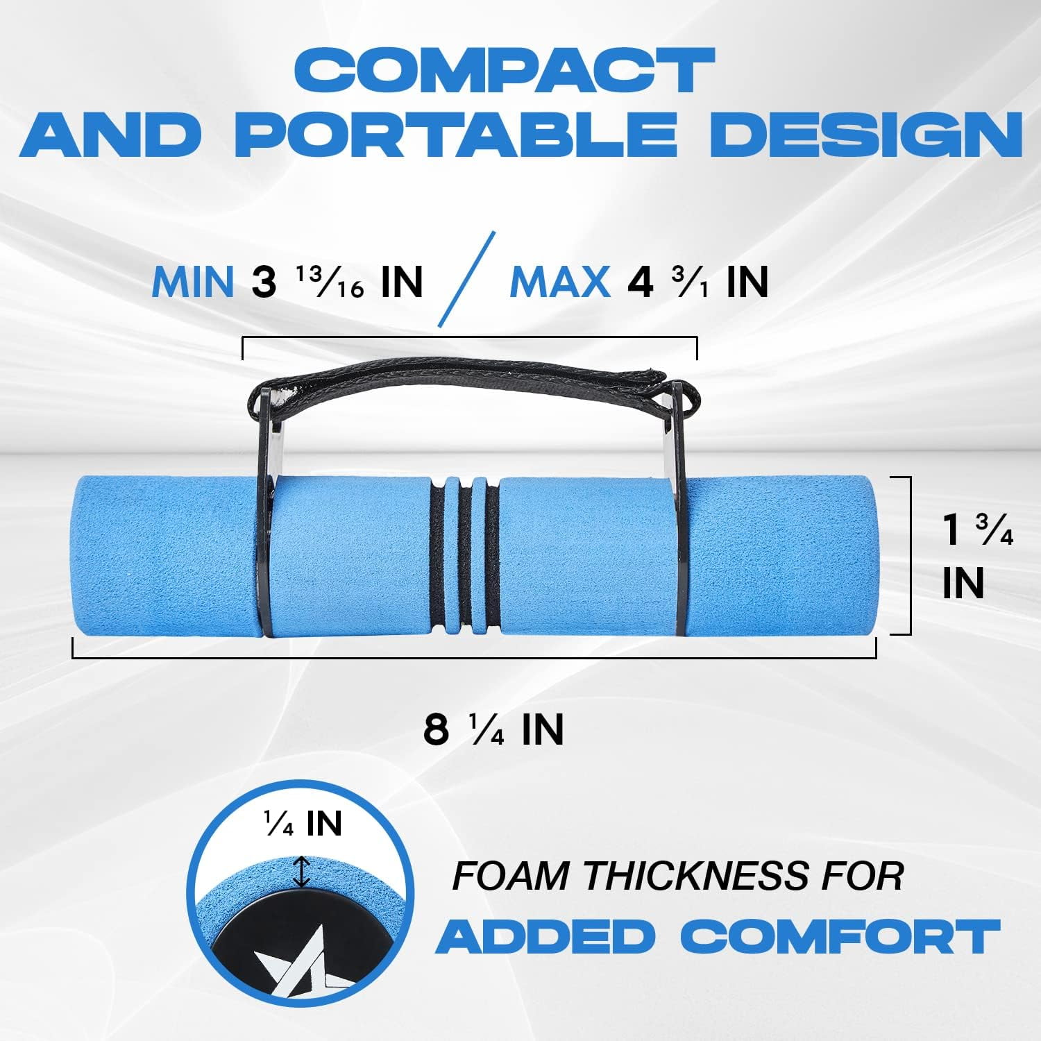 Yes4All Dumbbell Hand Weight Adjustable Strap (4lbs)