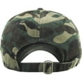 thumbnail image 4 of Washed Solid Cotton Dad Hat Adjustable Baseball Cap Polo Style, 4 of 8