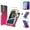 Black Pink, variant on Xpression Phone Case For Cricket Debut S2, AT&T Calypso 4 Full-Body Clear Dual Layer Hybrid Case Slim, Drop-Proof TPU Hard PC, Durable Corner Front Bumper Protector Cover, Transparent