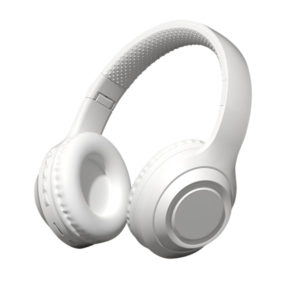 GJX Headphones Wireless Bluetooth with Mic Lightweight On Ear Headset,Deep Bass,Bluetooth 5.3,Portable Wired Headphones for School,Travel,Gym