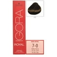 thumbnail image 4 of Schwarzkopf Professional Igora Royal Permanent Hair Color Creme Dye (7-0 Medium Blonde), 4 of 4