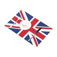 thumbnail image 3 of MKHERT United Kingdom flag Placemats Table Mats for Dining Room Kitchen Table Decoration 12x18 inch,Set of 4, 3 of 4