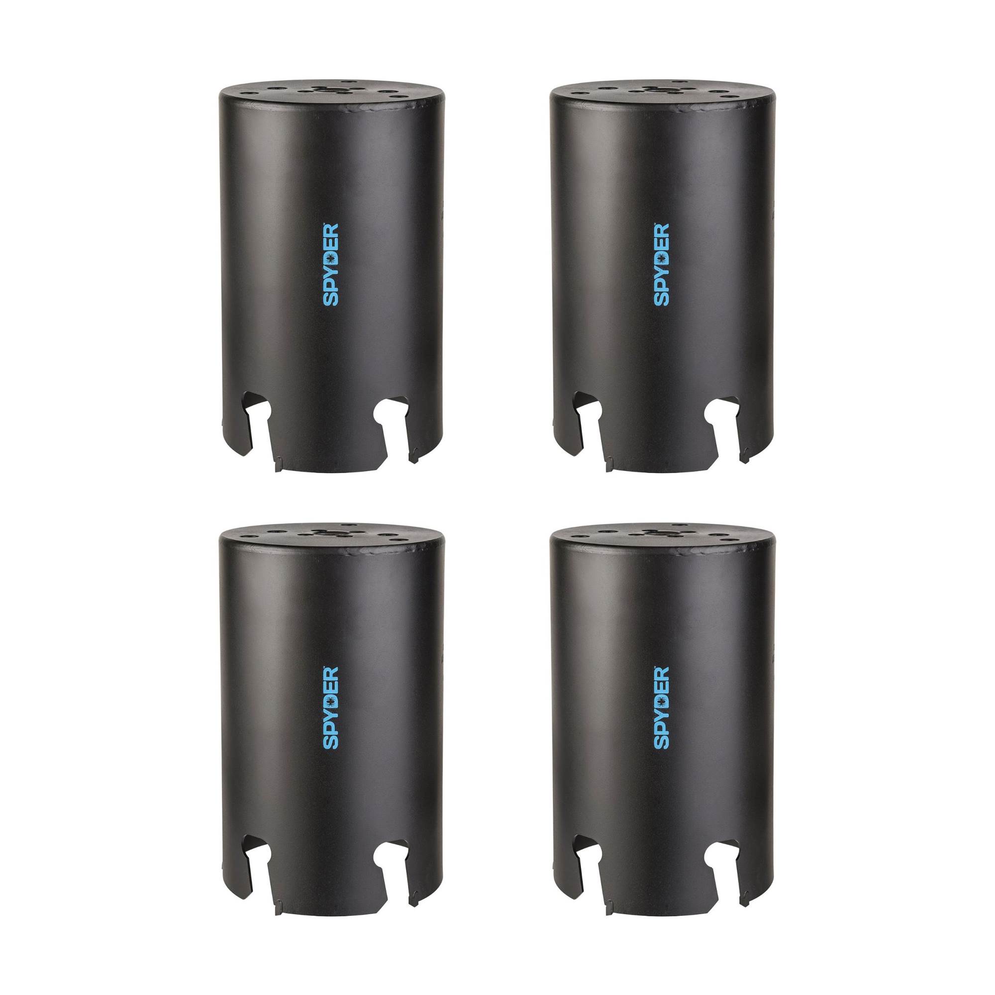 Spyder 4 Inch Carbide Tipped Deep Cut Hole Saw Blade Arbor Drill Bit (4