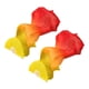 thumbnail image 5 of Abanicos de velo de seda para danza del vientre, abanicos plegables largos para mujeres y niñas, accesorios de vestuario amarillo naranja rojo, 5 of 9