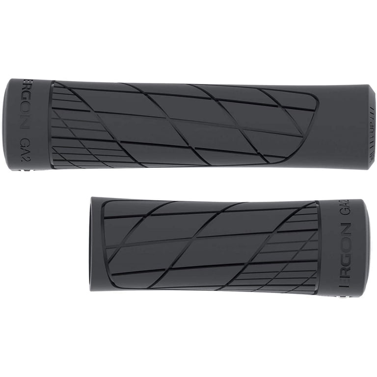 Ergon GA2 Grips – All-Mountain Bike Grips For MTB, Round Profile With Adjustable Clamp