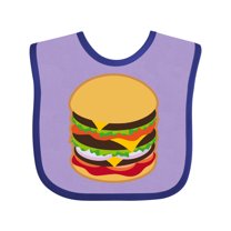 Inktastic Hamburger Lover Boys or Girls Baby Bib
