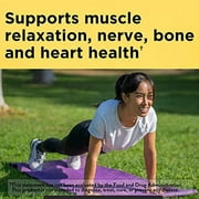 Nature Made Magnesium Citrate 250 mg/serving, for Muscle, Bone and Heart Support, 120 Softgels, 60 Day Supply