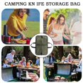 thumbnail image 2 of Sac pour Chefs Rangement de Couverts Extérieur / Sac de Protection en Toile Portable pour Outils de Cuisine pour Camping Randonnée, 2 of 9