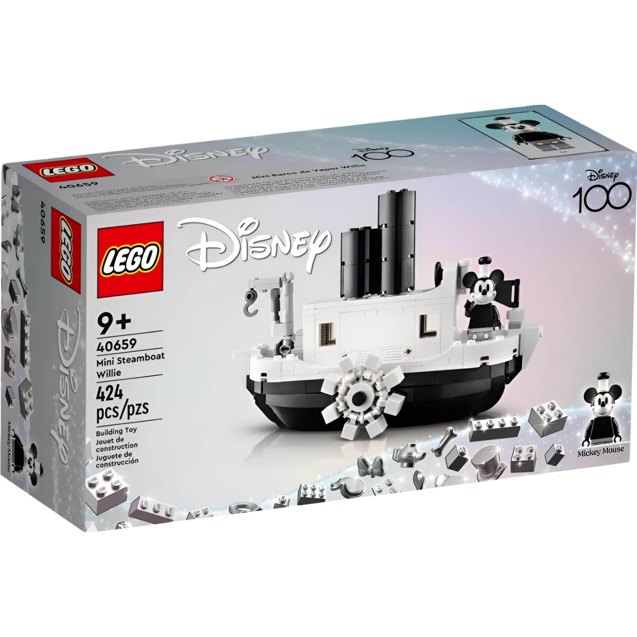 LEGO Mini Steamboat Willie Exclusive 424 Piece Building Set 40659