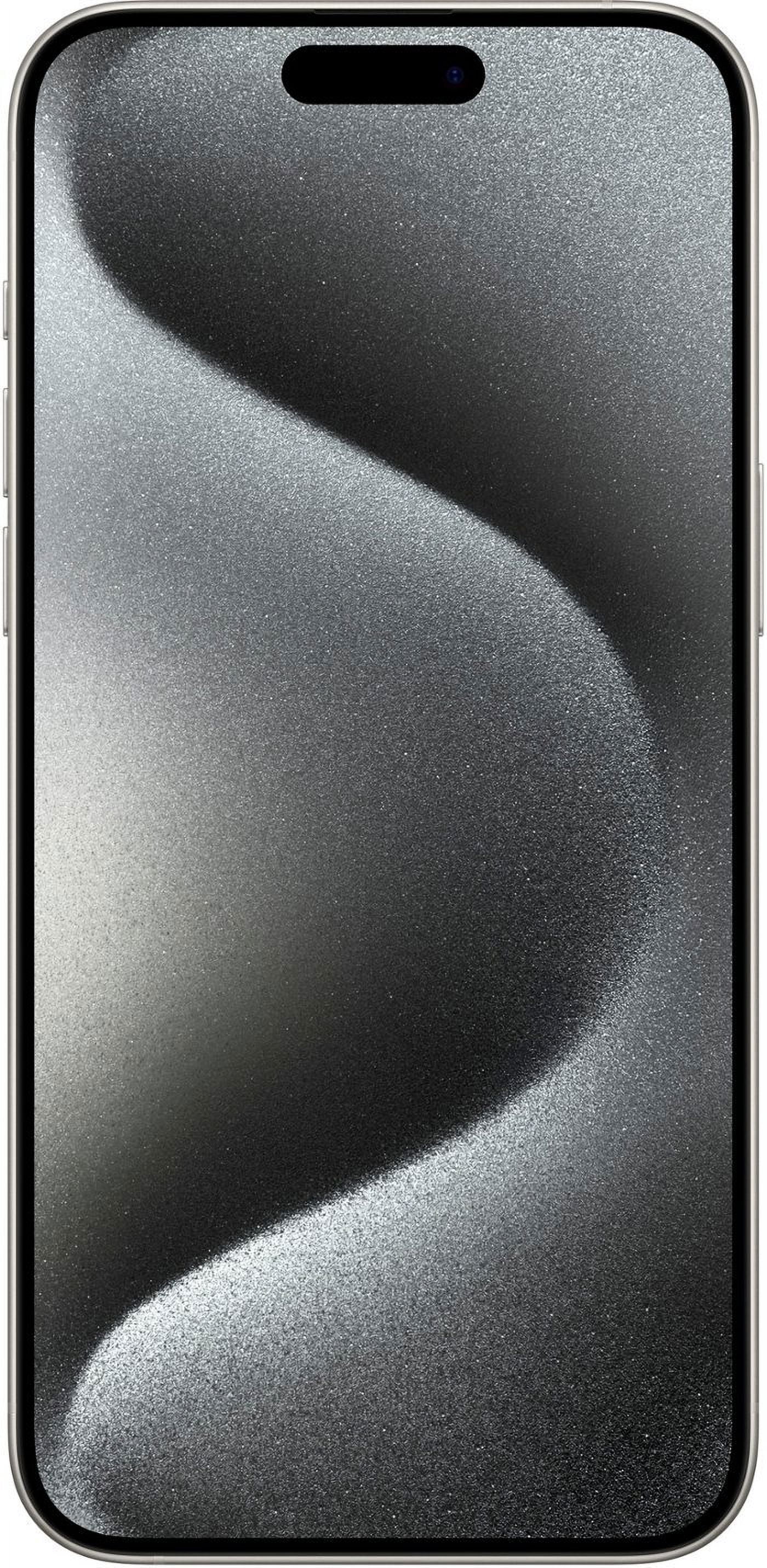 Open Box Apple 5G, Bluetooth, NFC 256 GB Unlocked Cell Phones, White Titanium, (Premium)