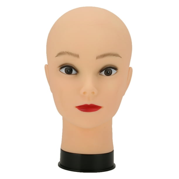 Henmomu Bald Mannequin Head,Bald Mannequin Head Professional Glasses
