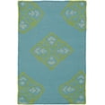 thumbnail image 4 of Hauteloom Poestenkill Wool Living Room, Bedroom Area Rug - Contemporary - Teal, Green, Ice Blue - 2' x 3', 4 of 6