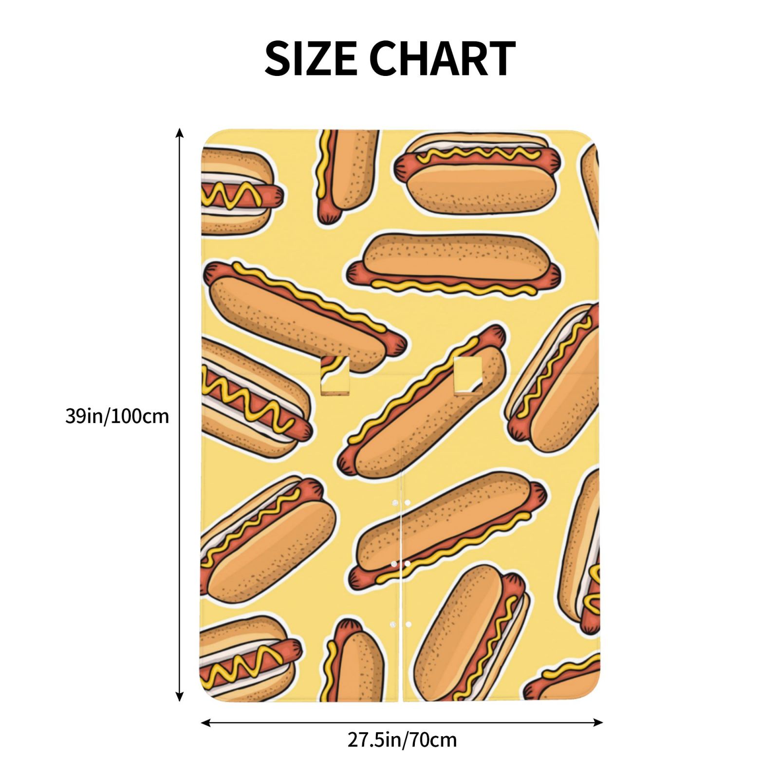 Naloa Hot Dogs Baby Car Seat Cover, Breathable Baby Carrier Cover, Multiuse Baby Carrier Cover & Nursing Breastfeeding Cover
