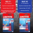 thumbnail image 4 of Fijador de Roscas Loctite Rojo 271, Tubo de 6 ml, Alta Resistencia, 4 of 8
