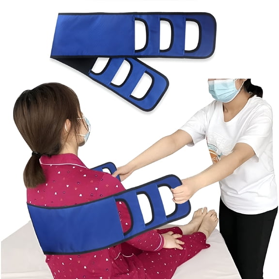 XIRQI Transfer Board Belt Gait Belts for Seniors Elderly Gate Belt with Handles Slide Assistance Transfer Medical Lifting Sling
