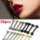thumbnail image 1 of 16 piezas de material acero inoxidable Labret de de joyería Tragus Pendientes de oreja Tornillo de perforado, 1 of 6