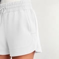 thumbnail image 7 of CQONEPT Women's Athletic Shorts Loose Fit Elastic Waist Drawstring Summer Running Comfy Gym Yoga Shorts with Pockets White S, 7 of 7