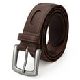 thumbnail image 7 of JASGOOD Men's Casual Belt Canvas Leather Mixed Braided Belts for Men, 7 of 7