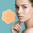 thumbnail image 2 of Unique Bargains 1 Pc Portable Silicone Facial Cleansing Brush Flower Shape 3.54"x3.54"x1.18" Flesh, 2 of 7