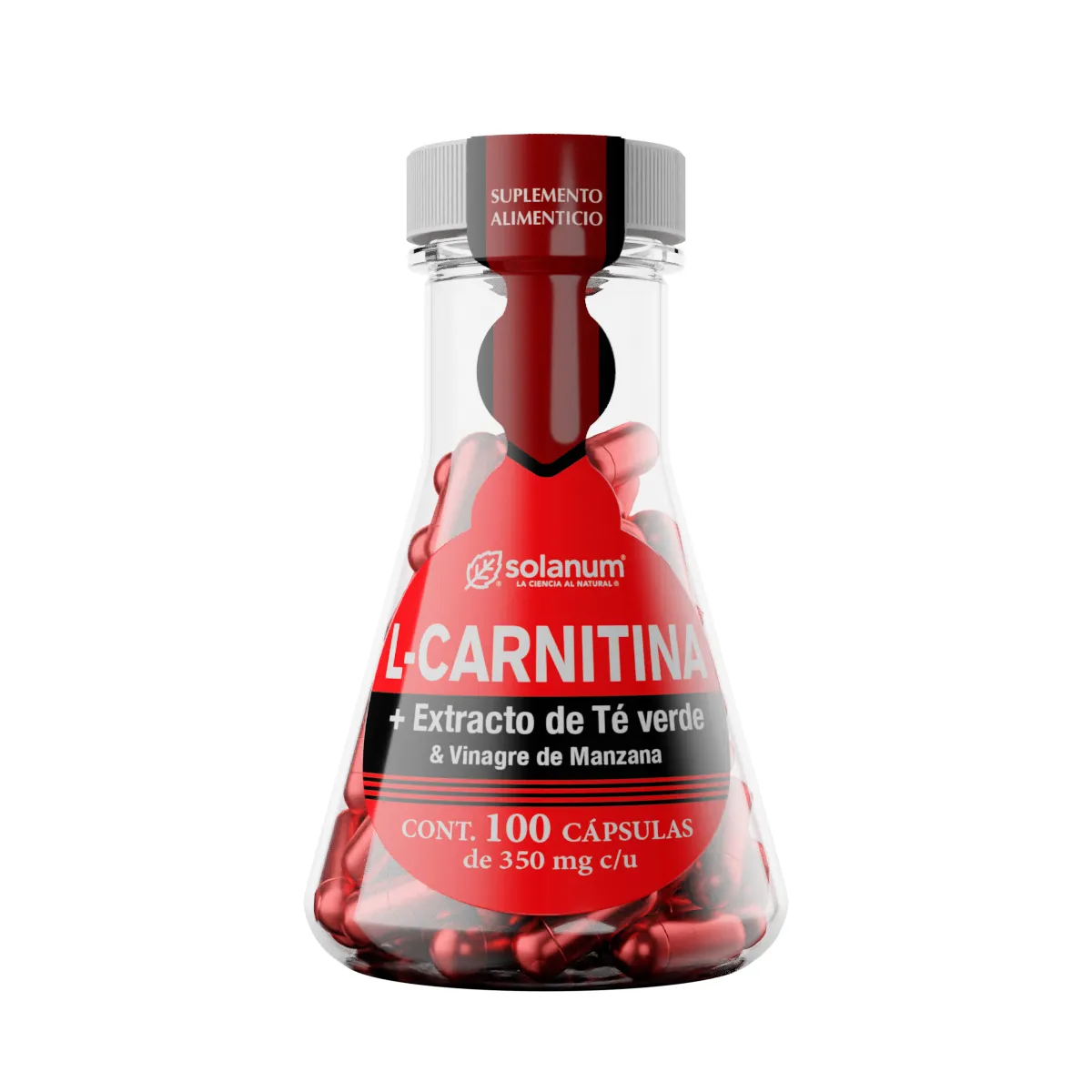 capsulas de vinagre de manzana con l carnitina Liquid L-Carnitine 3000: Metabolism & Energy Support – Cutler Nutrition main image 0