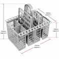 thumbnail image 2 of Panier à Couverts pour Lave-Vaisselle (Poignée Amovible), 2 of 5