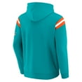 thumbnail image 3 of Men's Darius Rucker Collection by Fanatics Aqua Miami Dolphins Football Washed Pullover Hoodie, 3 of 4