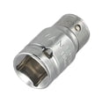 thumbnail image 1 of BTOER 1/4'' Ratchet Socket Adapter 6.3mm-Square Drive To 1/4" Hex Shank Socket Bits Converter Quick Release Screwdriver Holder Adapter, 1 of 9