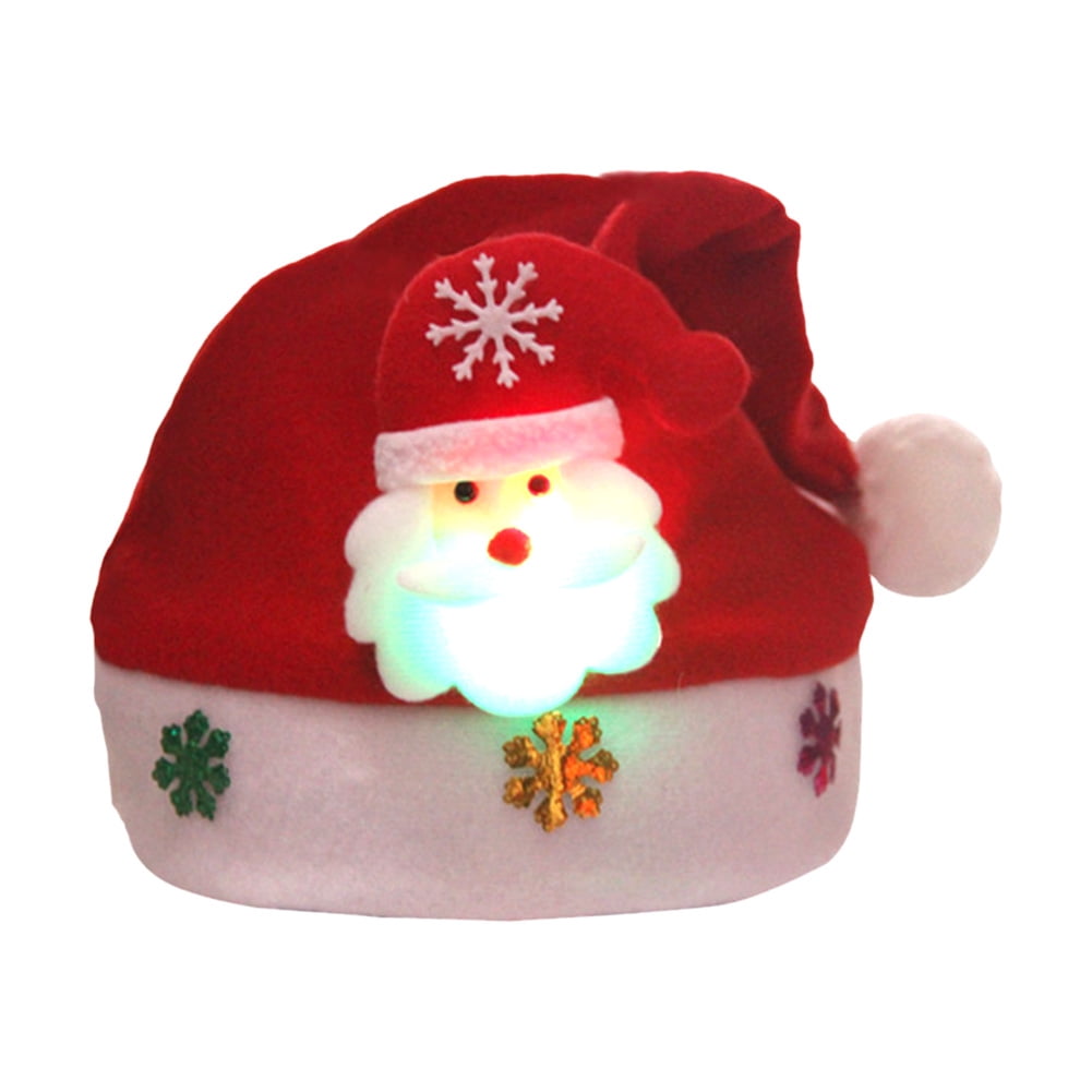 Cymwer LED Merry Christmas Light up Hat 