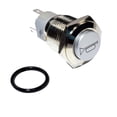 thumbnail image 3 of HQRP 24V Push Button Air Horn Switch with Wire Connector for Car, Truck, Tractor, Chopper, Motorcycle + HQRP Coaster, 3 of 7