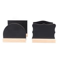 thumbnail image 1 of Mini Letreros De Pizarra De Mesa, Letreros De Pizarra De Madera De álamo Ligeros, Respetuosos Con El Medio Ambiente, De Doble Cara, Seguros Para Barra Para El Hogar, 1 of 7