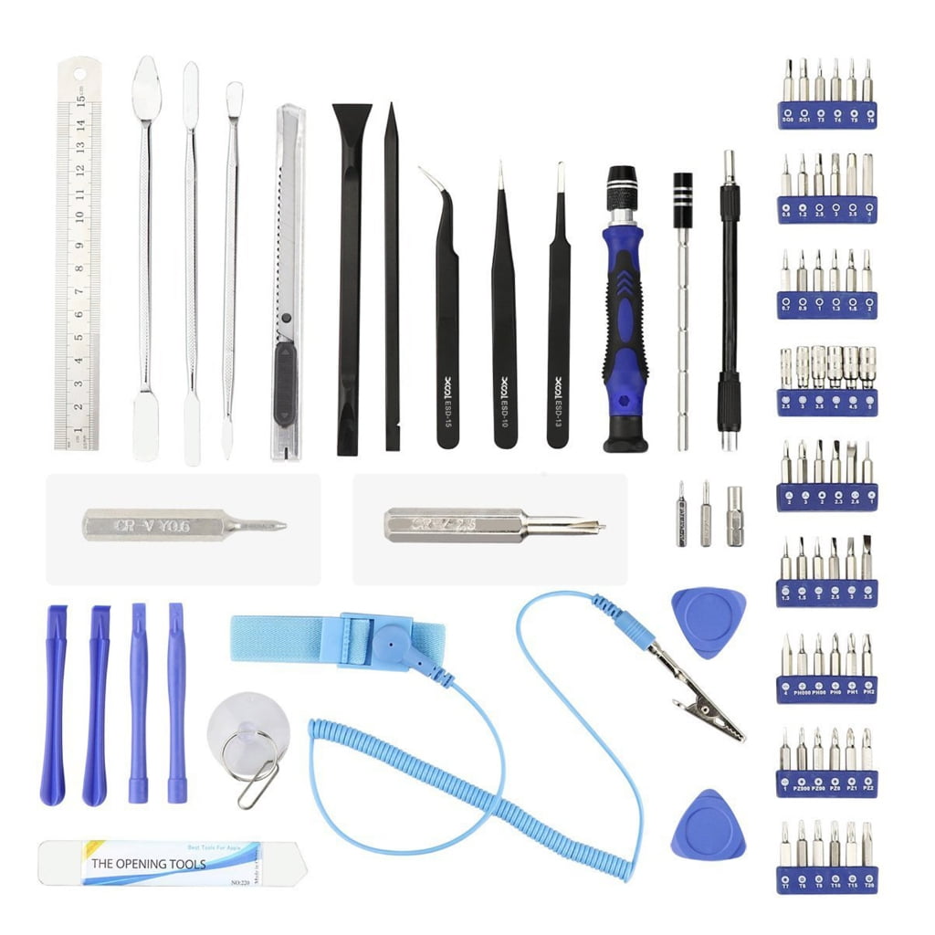 80 in 1 Computer Repair Tool Kit PC Building Tool Magnetic Bit Flexible Shaft