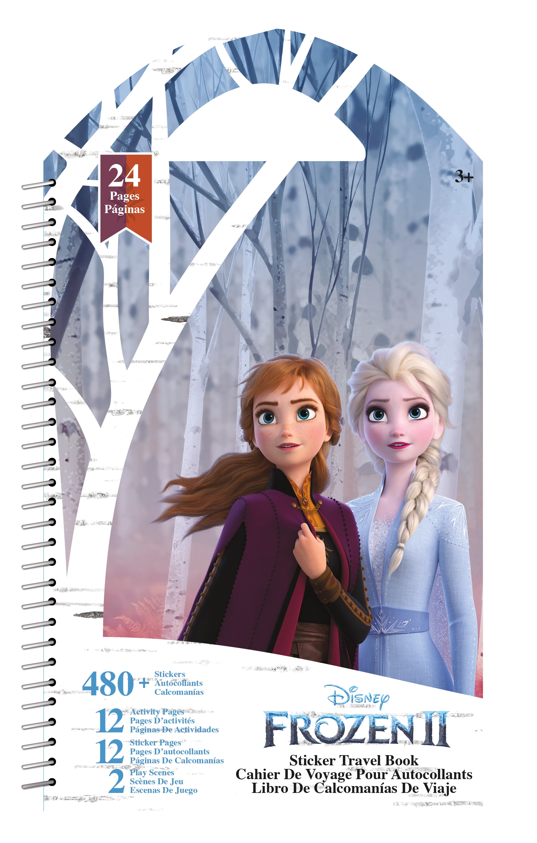 Girls Gift Frozen Colouring Book Colour Sticker Activity Books Holidays Busy 