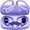 Purple, variant on VEAT00L Wireless Headphone Sport,72Hrs Earphone with Earhook, Noise Cancelling Mic, IP7 Waterproof
