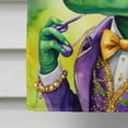 thumbnail image 3 of Alligator King of Mardi Gras House Flag 28 in x 40 in, 3 of 7
