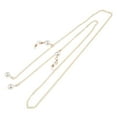 thumbnail image 4 of Cadena de gafas de Lectura Yinane Oro 80cm Metal Correa de gafas deportivas, 4 of 4