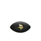 thumbnail image 2 of Fútbol Wilson NFL Minnesota Vikings Logo Negro tamaño Mini, 2 of 3