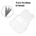 thumbnail image 3 of Useful Biohazard Box Gadget Storage Needles Bin Waste Box Collect Box Sharps Container BLACK, 3 of 8