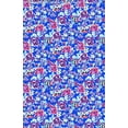 thumbnail image 4 of Challis Rayon Printed Aline, Floral Fabric, Dress Fabric, Sewing Fabric (BLACK/GREY/IVORY, ByYard), 4 of 4