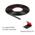 thumbnail image 2 of REGALWOVEN Peel and Stick Trim, Flexible Wall Molding Trim Waterproof Self-Adhesive Wall Trim Black 0.4 Inch x 26 Ft, 2 of 6