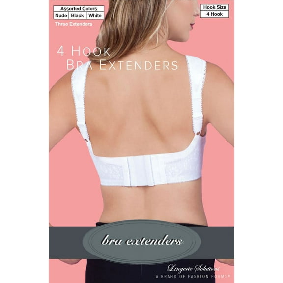 Lingerie Solutions 4-Hook Bra Extender
