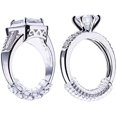 thumbnail image 1 of Invisible Ring Size Adjuster for Loose Rings, Clear Silicone Ring Guard, Ring Sizer, Jewelry Spacer, Soft Spiral Ring Tightener Set, 4 Sizes Fit for Any Rings, 4inch 10cm, 16PCS, 1 of 5