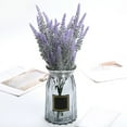 thumbnail image 6 of 2Pcs 5-fork Simulation Lavender Artificial Flowers for Home Wedding Decoration, 6 of 7