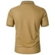 thumbnail image 5 of pstuiky Camisas casuales de manga corta para hombre, Camisa de manga corta con cuello vuelto, versátil, de color liso y estilo informal para hombre ropa de hombre xxl, 5 of 5