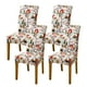 thumbnail image 1 of Fundas para sillas de comedor FORCHEER, paquete de 4, elásticas y lavables, 1 of 6