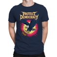 thumbnail image 2 of Protect Democracy Eagle Design Men's T-shirt, 2 of 3