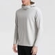 thumbnail image 4 of pstuiky camisas de manga larga para hombre, Blusa deportiva informal de manga larga con capucha y cuello de color liso para hombre camisetas de hombre xs, 4 of 4