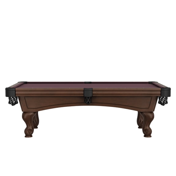 Plank & Hide Madaris Billiard Pool Table, 8 ft