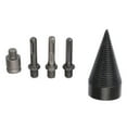 thumbnail image 1 of Wood Splitting Drill Screw Cone,  Coating Easy To Install Firewood Log Splitter Drill Bit Steel  For Logging, 1 of 8